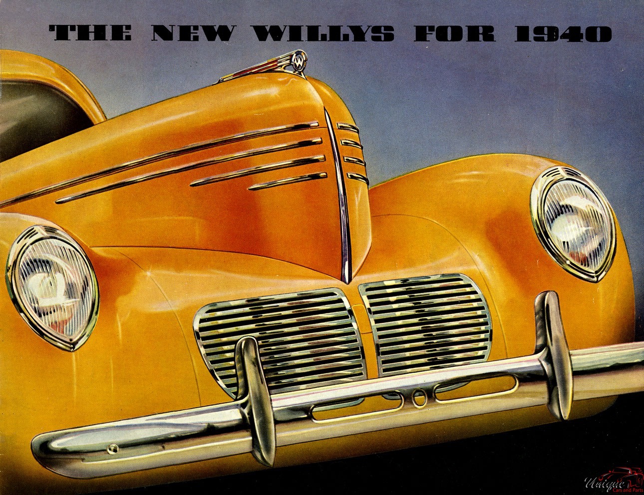 1940 Willys Full Line Brochure